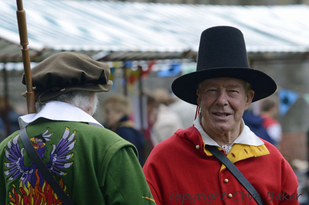Men in Medieval Costume