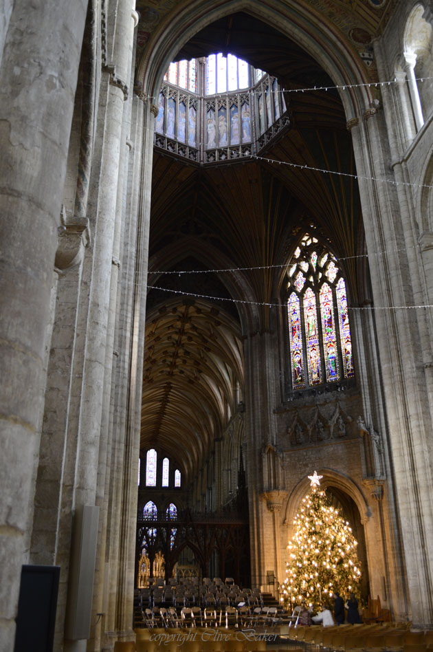 Christmas tree in the octogan